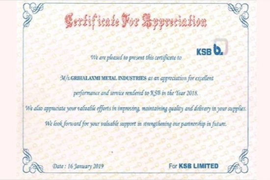 Kirloskar Pneumatic Co. Ltd. - Quality Performance 