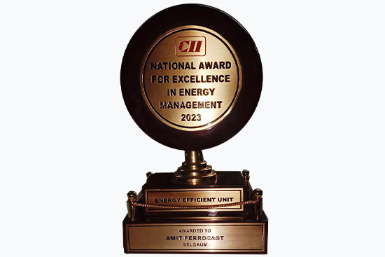 National Award for Excellence in Energy Management – 2023